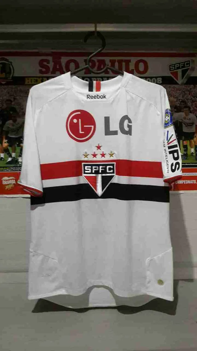 Camisa Oficial São Paulo Futebol Clube - LG - Tamanho 1