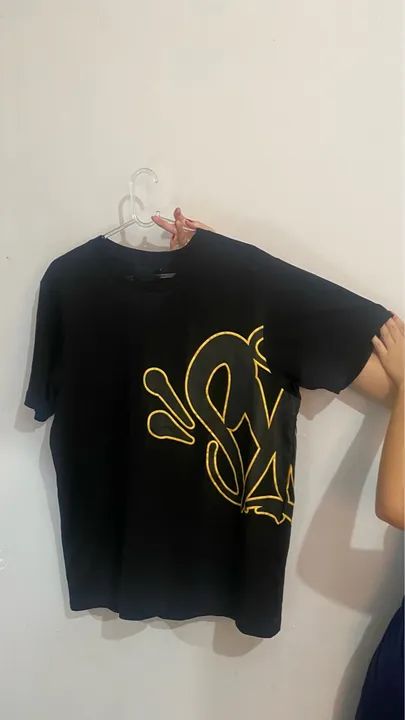 Camiseta Syna World Preta com Estampa - Foto 2