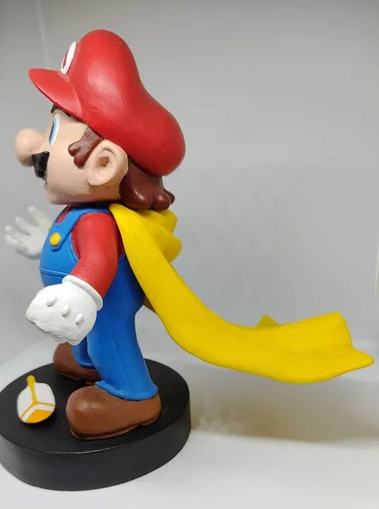 Action Figure Boneco Super Mario Capa Edição Limitada - Foto 3