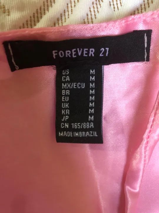Cropped rosa forever 21 - Foto 3