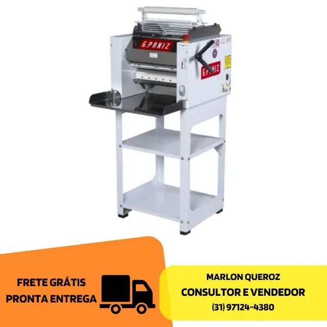 Cilindro de Massas G-Paniz 40CM Novo