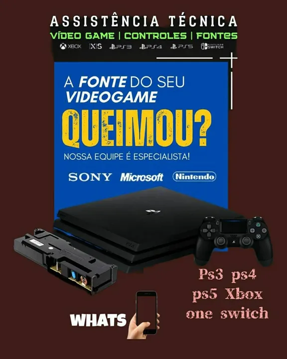 Assistencia tecnica de video.games
