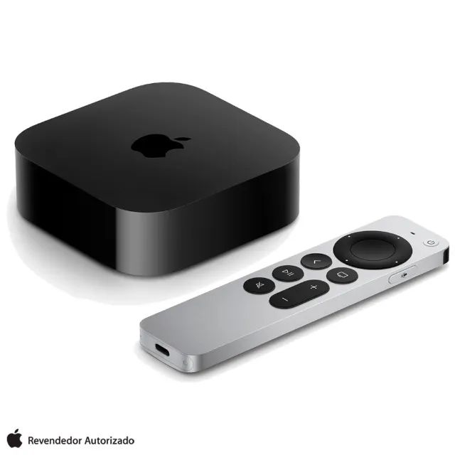 Apple TV 4K Wi-Fi + Ethernet 128GB - Preto - Apple - MN893BZ/A - Foto 2