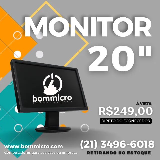 Monitor 20'' Excelente estado