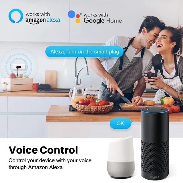 Plugue de Tomada Wifi Tuya, compatível com Alexa, Distância  - Foto 6