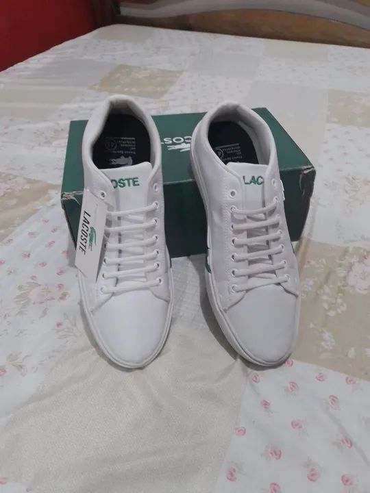 Tênis Lacoste Branco - Tamanho 41
