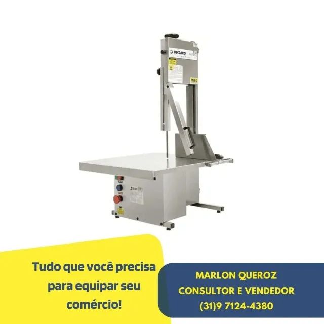 Serra Fita Beccaro de Mesa Inox Nova