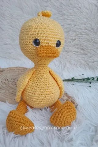 Patinho Amigurumi Crochê  - Foto 2