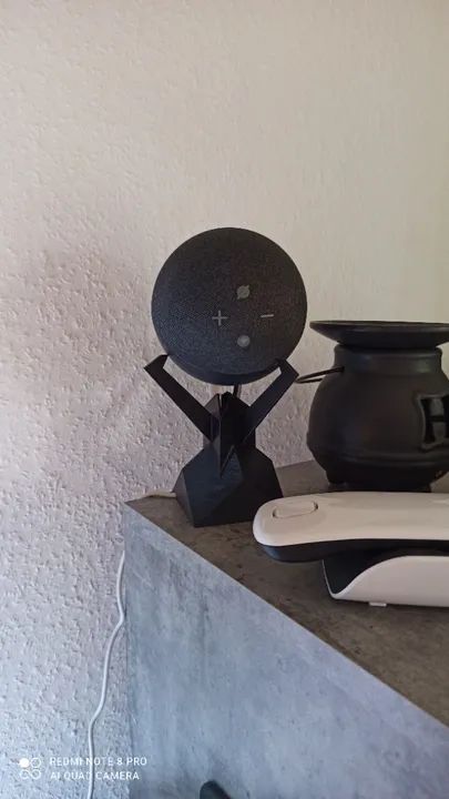 Suporte de Mesa para Alexa 4ª e 5ª Geração - Uma Escultura Moderna - Foto 2