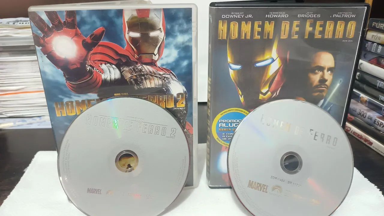 3 dvds do filme homem de ferro  - Foto 4