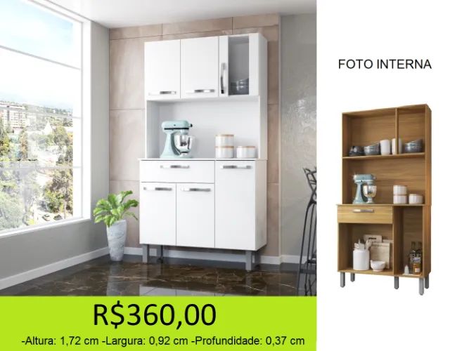 Armario de cozinha a pronta entrega - Foto 3