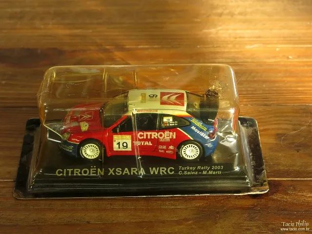 Miniatura Citroen Xsara WRC 1:43(?) Turkey Rally 2003 - C.Sainz