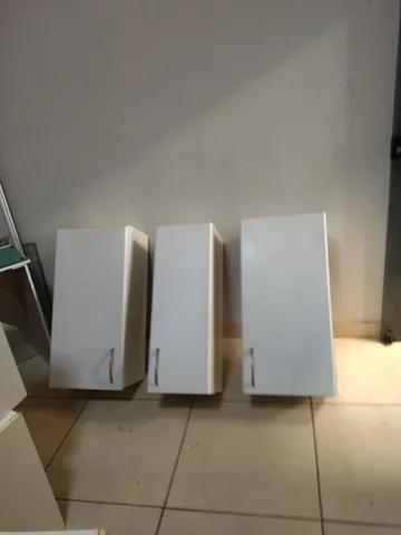 3 Armário aéreo ENTREGA E FIXA parede dentro Uberlândia