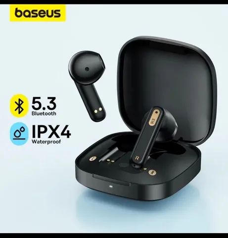 Fone de ouvido sem fio Baseus Bowie E16