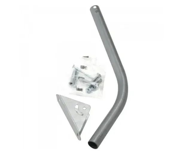 Kit Suporte Base Mastro P/ Antena Externa Uhf Vhf Universal