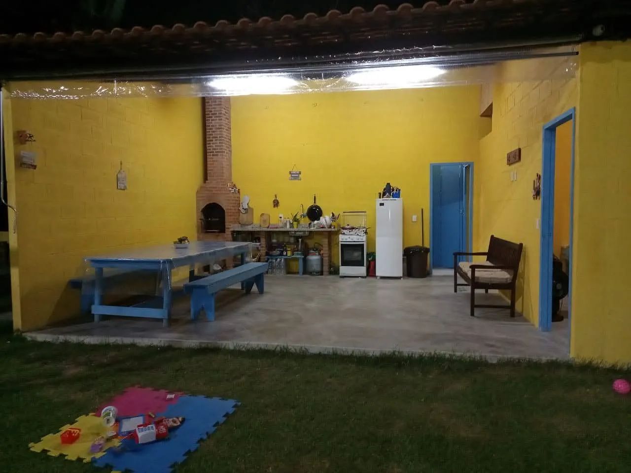 Lindo mini sítio com casa +parquinho+churrasqueira+porteira fechada - Foto 13