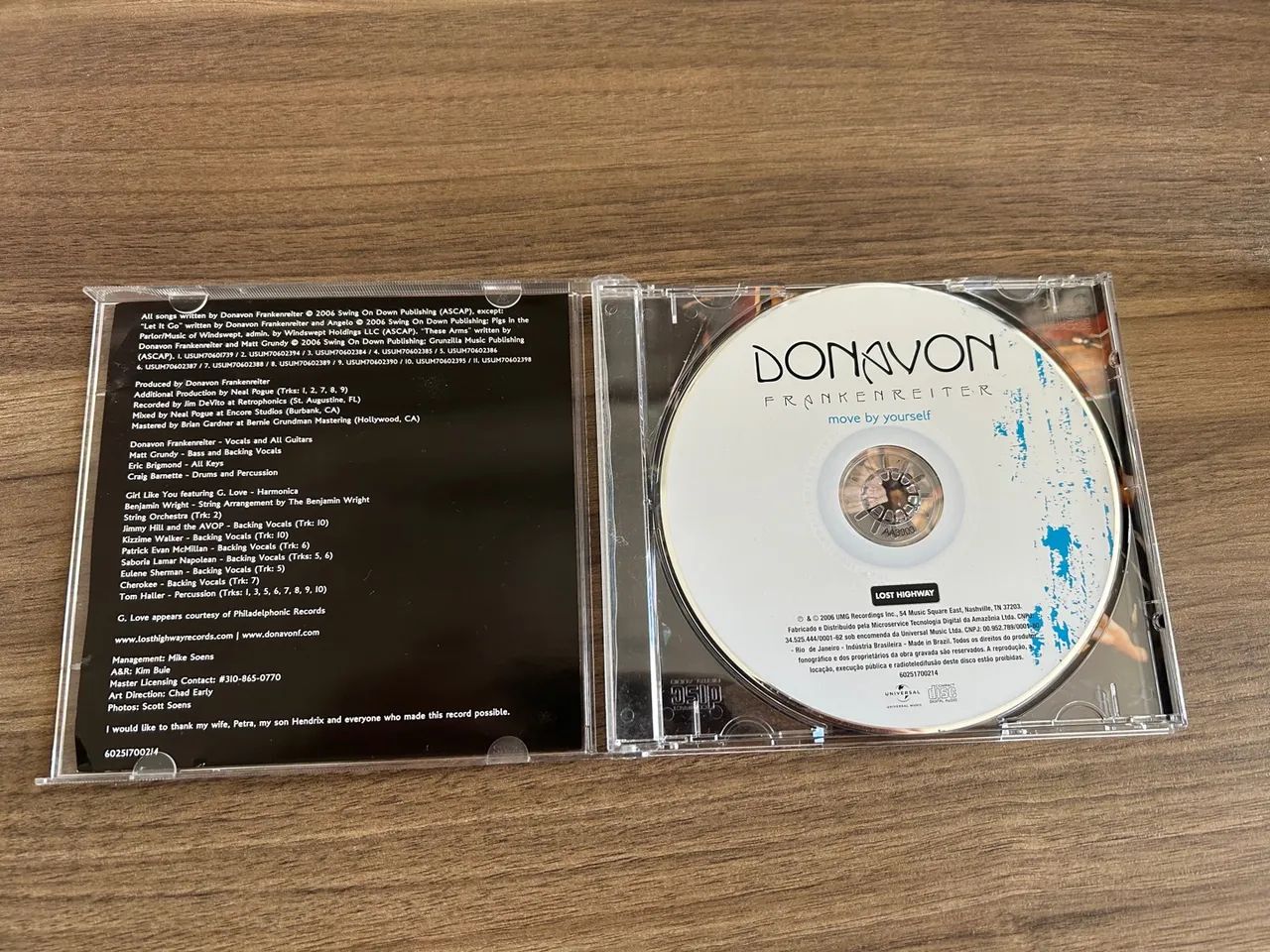 Cd Donavo Frankenreiter ?Move By Yourself? - Foto 2