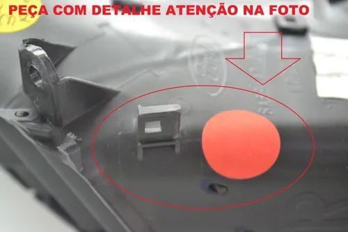Difusor Ar Central Lado Direito Painel Ford Fiesta Original - Foto 3