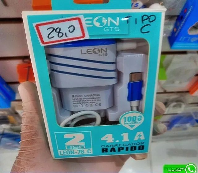 Carregador Tipo C e Micro usb 
