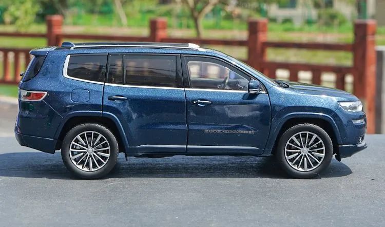 Miniatura Jeep Commander 1:18 ,azul - Foto 4