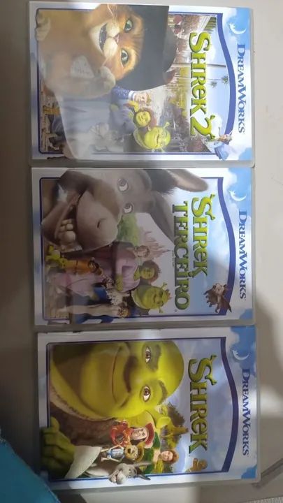Trilogia Original Shrek Dvds - Foto 3