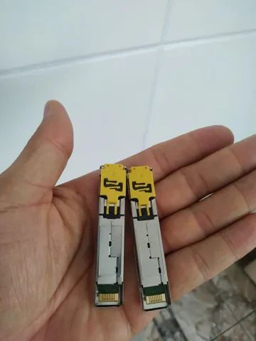 Kit com 2: Transceiver Gbic Sfp Cisco Glc-t Rj 45 - Foto 2