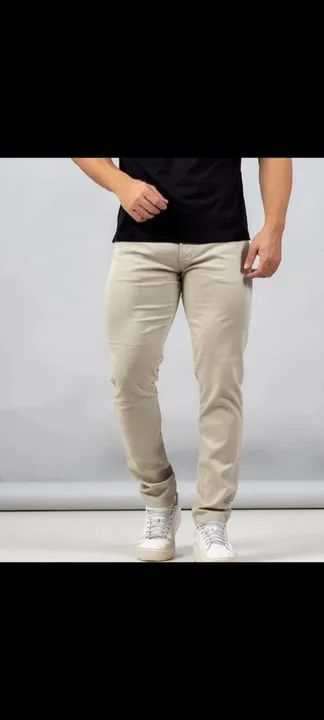 Calça masculina alfaiataria com lycra  - Foto 5