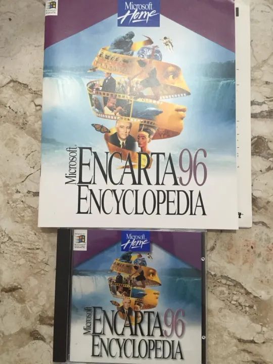 Enciclopédia Encarta 96 para Windows - Completa (CD, Manual, Caixa) - Foto 3