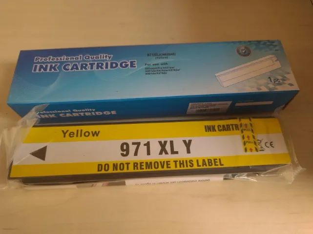 Cartucho Compatível HP 971 XL - Amarelo