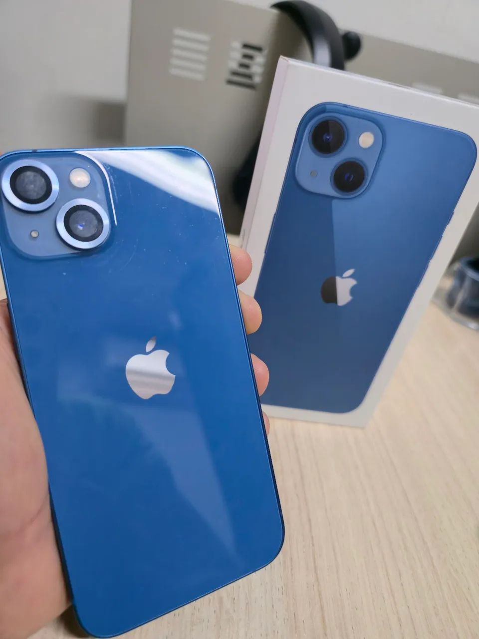 Iphone 13 256GB Azul com Nota em até 12x - Celulares e Smartphones