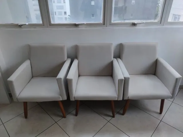 Kit 3 poltronas