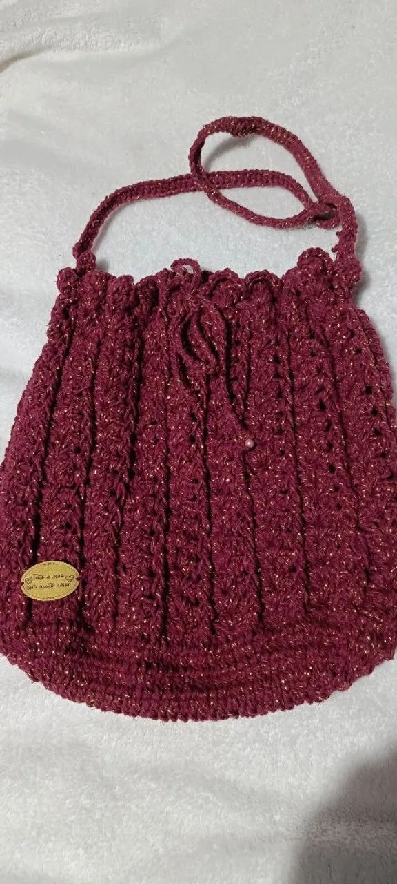 bolsas crochê 