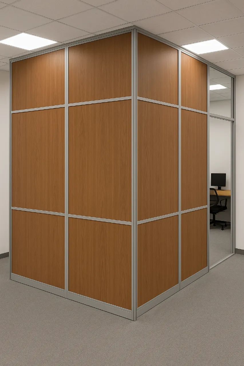 Divisórias de ambientes M² cor Marron