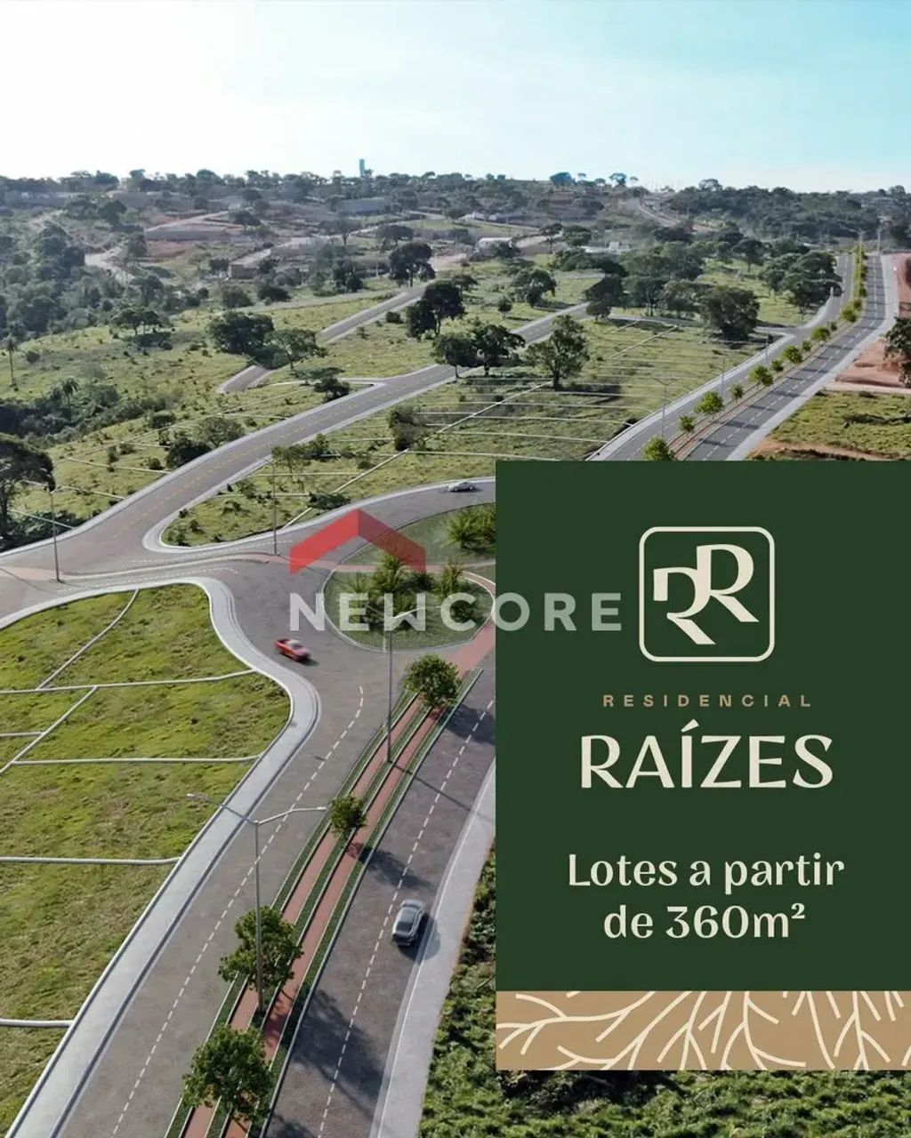 Lote em av lagoinha de fora - Residencial Raízes - Lagoa Santa/MG