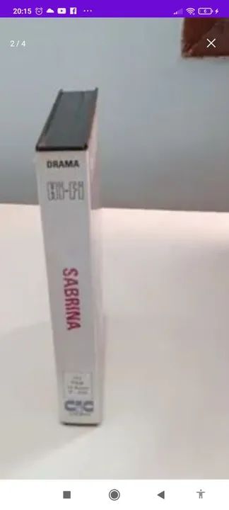 Fita VHS Sabrina - Clássico do Cinema - Foto 2