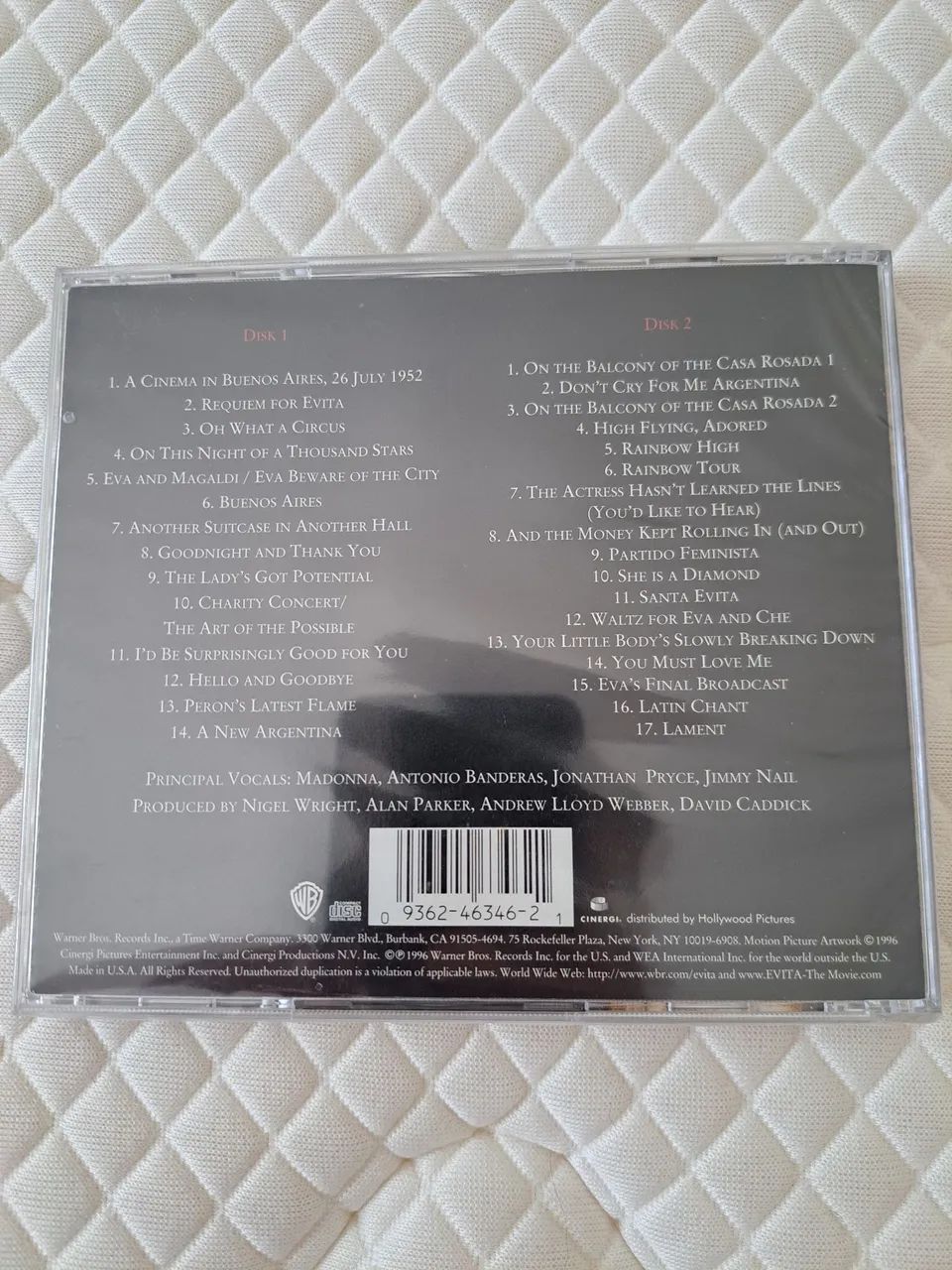 Cd Madonna Evita Lacrado. - Foto 2