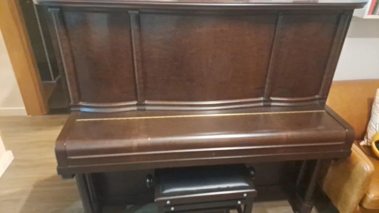 Restaurado - Piano Brasil Luxo - 1943 - Foto 3