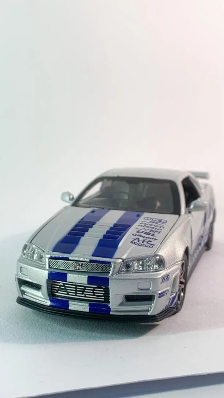 Miniatura Nissan Skyline R34 - Brian O?Conner Fast & Furious