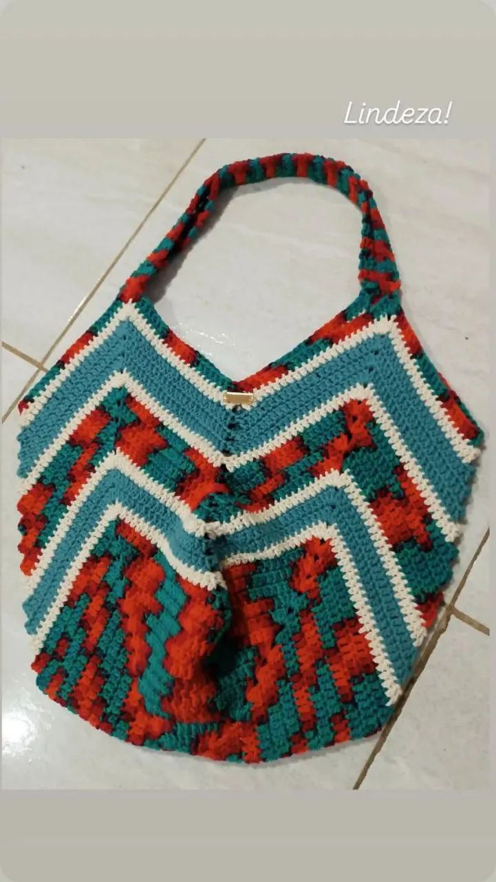 Bolsas de crochê - QUEIMA DE ESTOQUE DIA DAS MÃES 