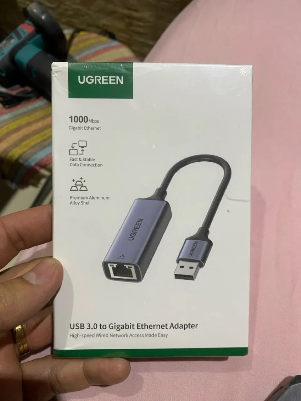 Adaptador USB 3.0 UGREEN Gigabit Ethernet