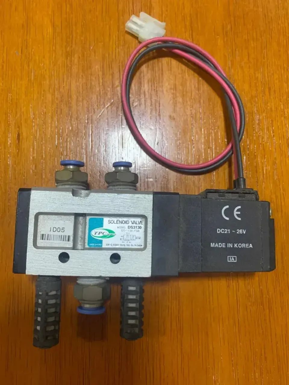 Válvula Solenoide Tpc Ds3130 24vdc (Usado)