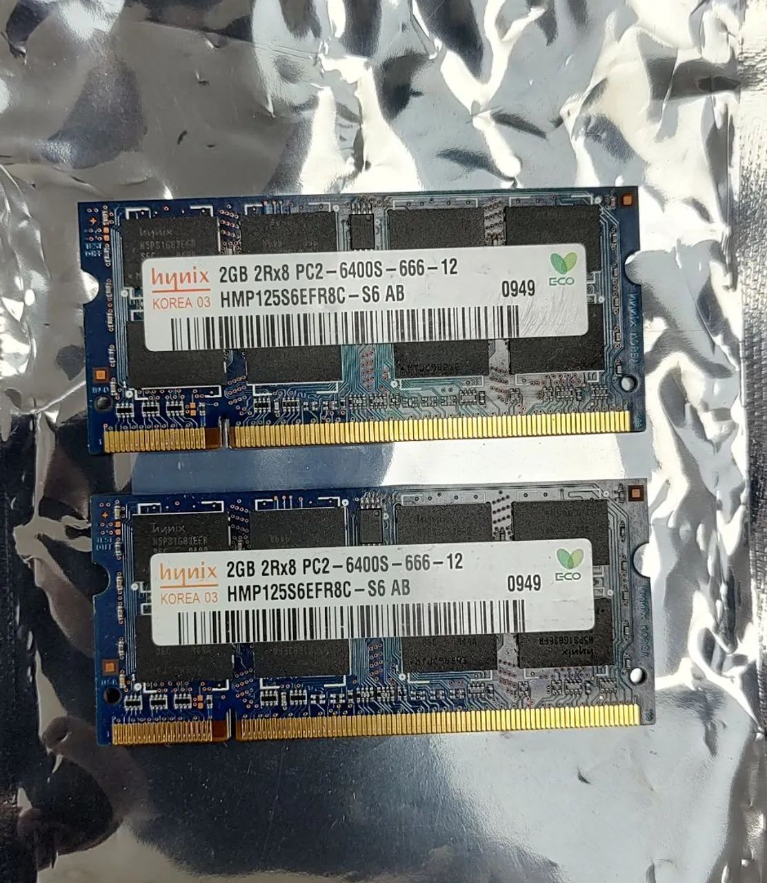 Memória RAM Hynix 2GB DDR2 PC2-6400S