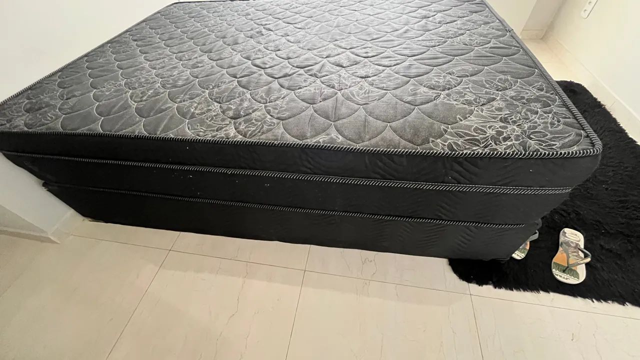 Cama e base Box casal Portobel - Foto 2