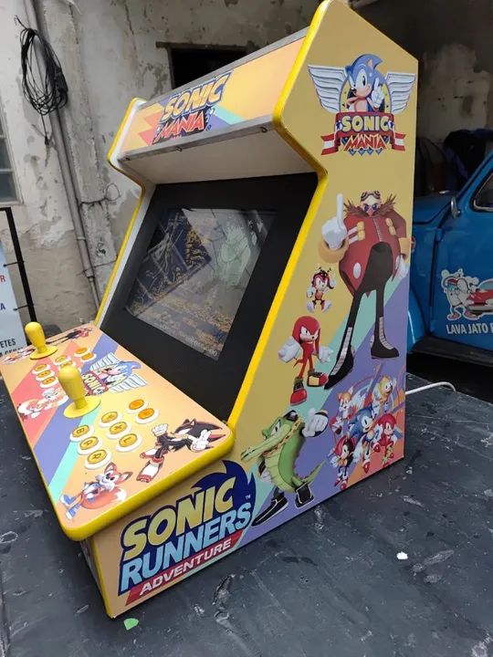 Fliperama Bartop Sonic Mania - Foto 4