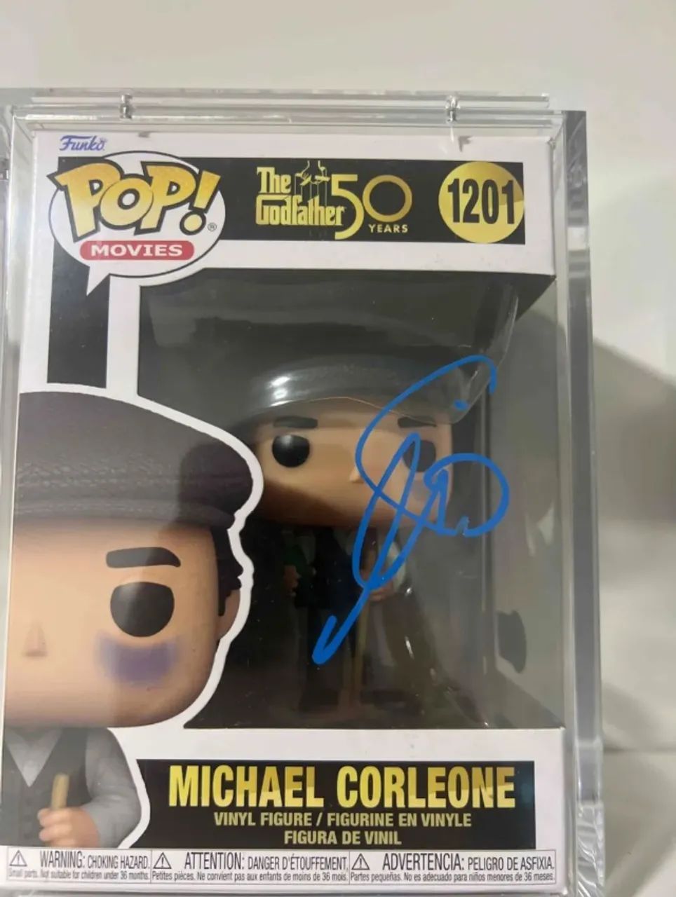 Funko Pop Michael Corleone Autografado pelo Al Pacino 