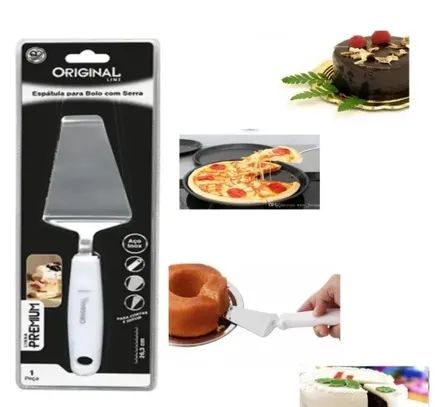 Espatula para Bolo Original Line Inox 26,3cm Premium - Foto 3