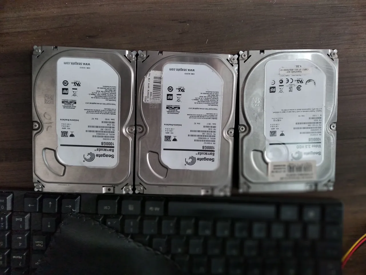 3 Unid. HD Seagate (saudavel)
