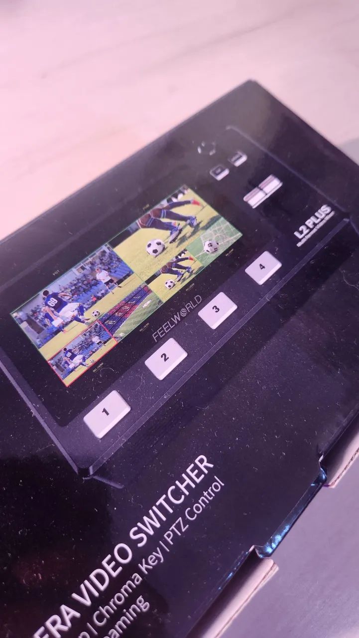 Mesa de corte de vídeo ao vivo novo na caixa (Switcher / Mixer ) - Foto 6