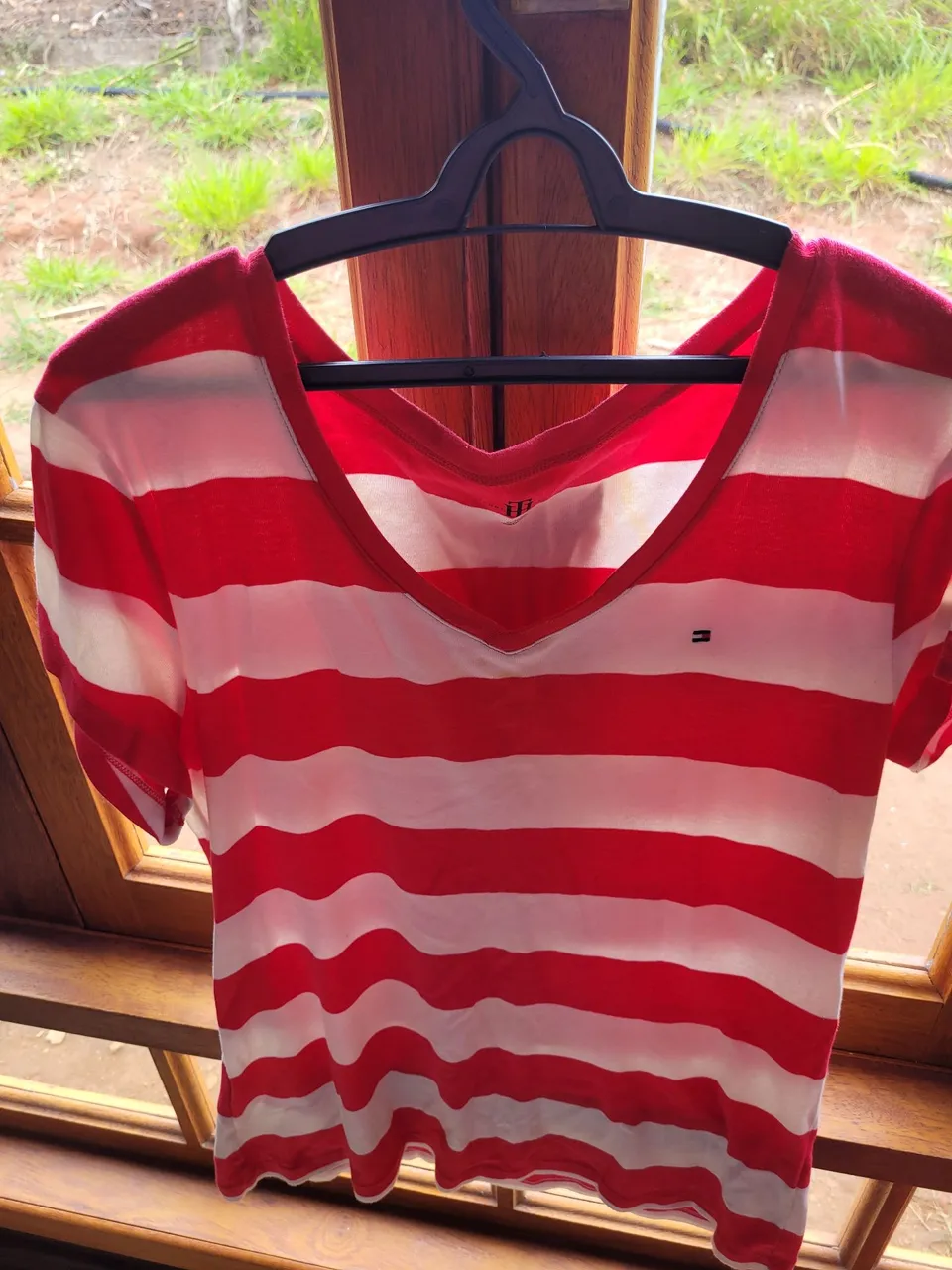 Blusa Rosa Tommy Hilfiger