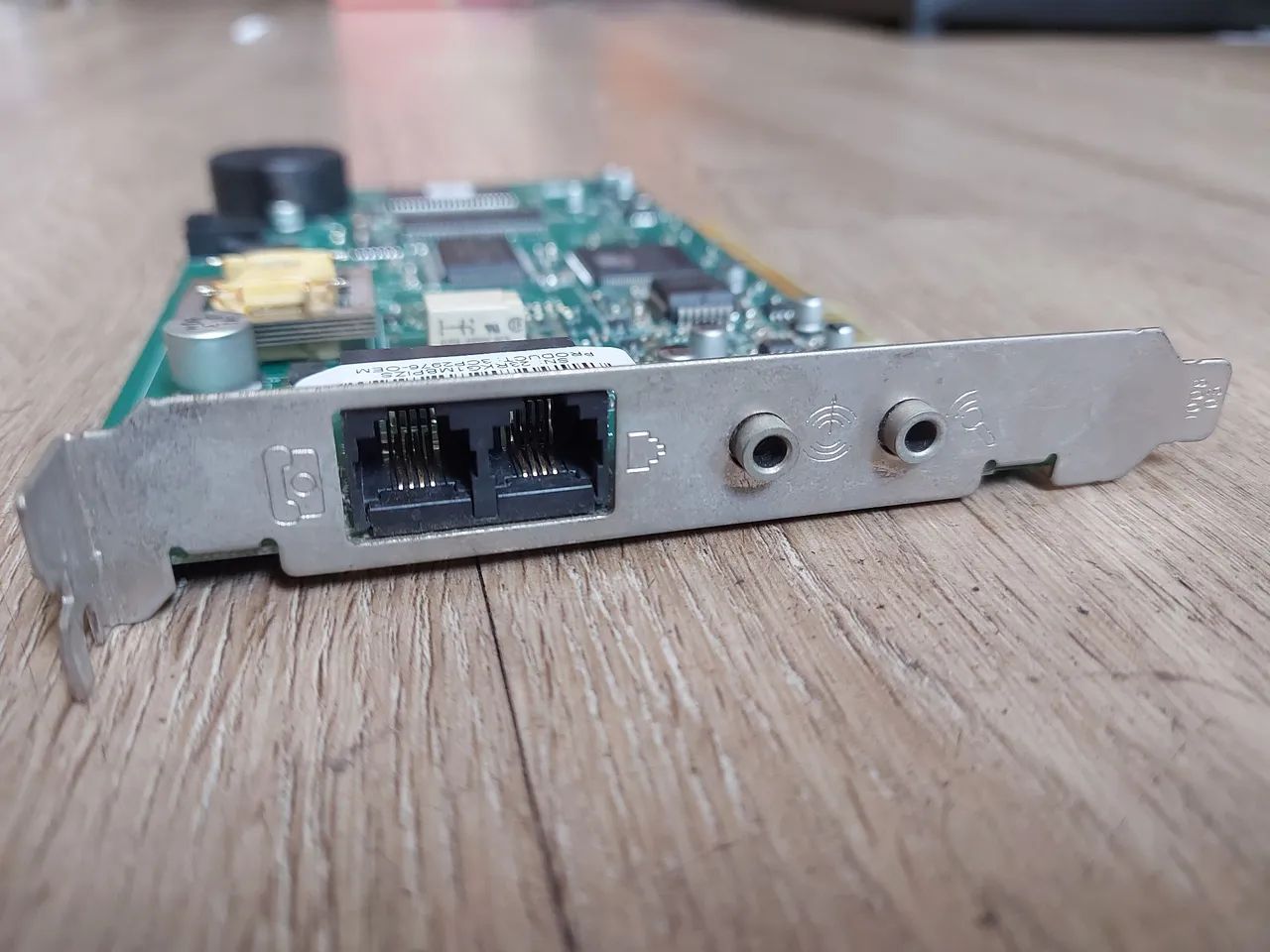 Placa Fax Modem Antiga da USRobotics interface ISA PCs 486  - Foto 4